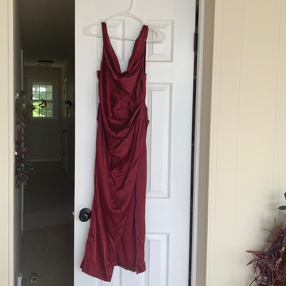 Cranberry Cocktail Dress - Picture 4 of 8